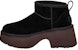 (Women) UGG Classic Ultra Mini New Heights 'Black' 1158311-BLK