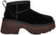 (Women) UGG Classic Ultra Mini New Heights 'Black' 1158311-BLK