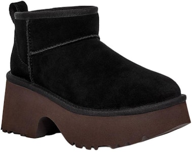 (W) UGG Classic Ultra Mini New Heights ''Hitam'' 1158311-BLK Lookbook (W) UGG Classic Ultra Mini New Heights ''Hitam'' 1158311-BLK
