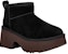 (Women) UGG Classic Ultra Mini New Heights 'Black' 1158311-BLK