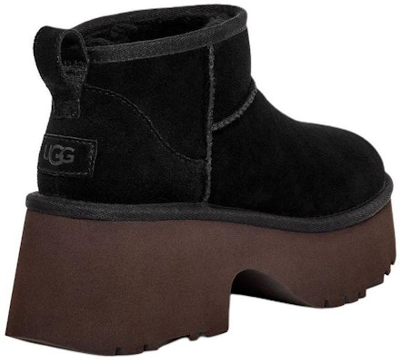 (Women) UGG Classic Ultra Mini New Heights 'Black' 1158311-BLK Shop (Women) UGG Classic Ultra Mini New Heights 'Black' 1158311-BLK