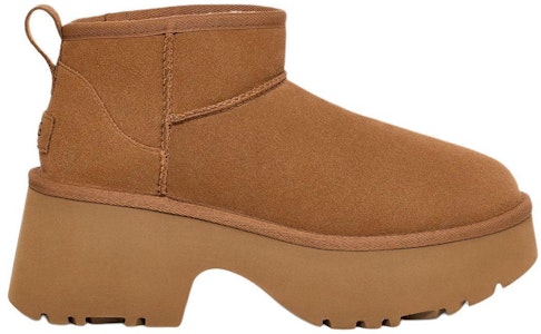 (W) UGG Classic Ultra Mini New Heights Bota Castaña 1158311-CHE Order (W) UGG Classic Ultra Mini New Heights Bota Castaña 1158311-CHE