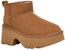 (Women) UGG Classic Ultra Mini New Heights 'Chestnut' 1158311-CHE