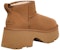(Women) UGG Classic Ultra Mini New Heights 'Chestnut' 1158311-CHE