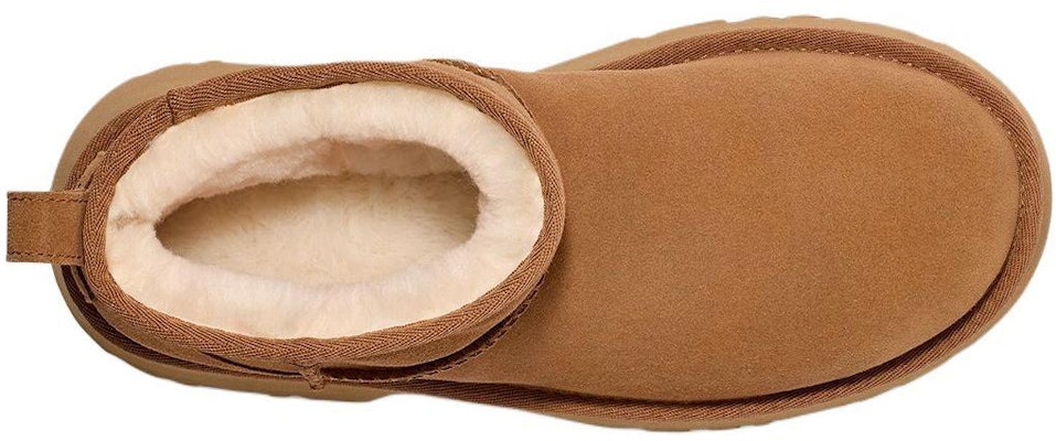 (Women) UGG Classic Ultra Mini New Heights 'Chestnut' 1158311-CHE Purchase (Women) UGG Classic Ultra Mini New Heights 'Chestnut' 1158311-CHE