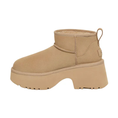 (W) UGG Classic Ultra Mini New Heights 'Mustard Seed'
