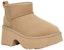 (Women) UGG Classic Ultra Mini New Heights 'Mustard Seed' 1158311-MDSD