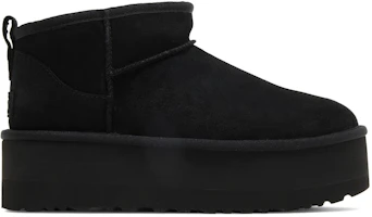 (Women) UGG Classic Ultra Mini Platform Boot Black 1135092-BLK (Women) UGG Classic Ultra Mini Platform Boot Black 1135092-BLK