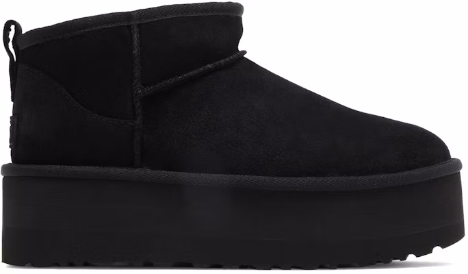 (W) UGG Botas Classic Ultra Mini Plataforma Negras 1135092-BLK Buy (W) UGG Botas Classic Ultra Mini Plataforma Negras 1135092-BLK