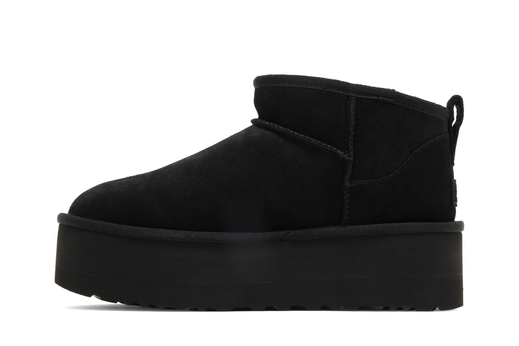 Lookbook (W) UGG Botas Classic Ultra Mini Plataforma Negras 1135092-BLK