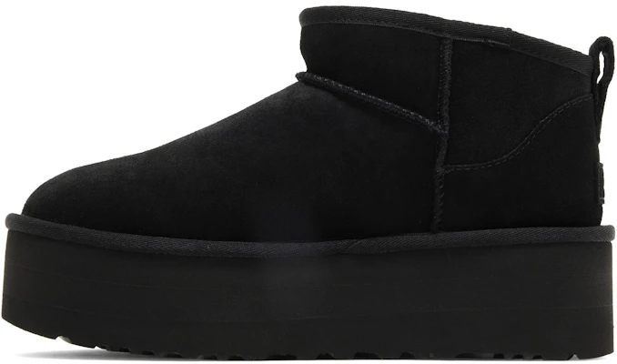 (W) UGG Botas Classic Ultra Mini Plataforma Negras 1135092-BLK Lookbook (W) UGG Botas Classic Ultra Mini Plataforma Negras 1135092-BLK