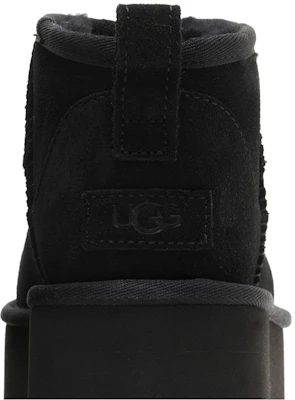 (W) UGG Botas Classic Ultra Mini Plataforma Negras 1135092-BLK Sizing (W) UGG Botas Classic Ultra Mini Plataforma Negras 1135092-BLK