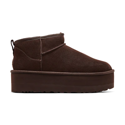 (W) UGG Classic Ultra Mini Platform Boot Burnt Cedar