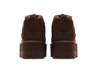 (Women) UGG Classic Ultra Mini Platform Boot Burnt Cedar