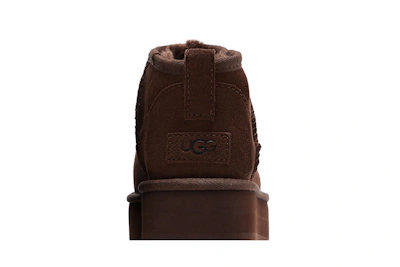 (Women) UGG Classic Ultra Mini Platform Boot Burnt Cedar