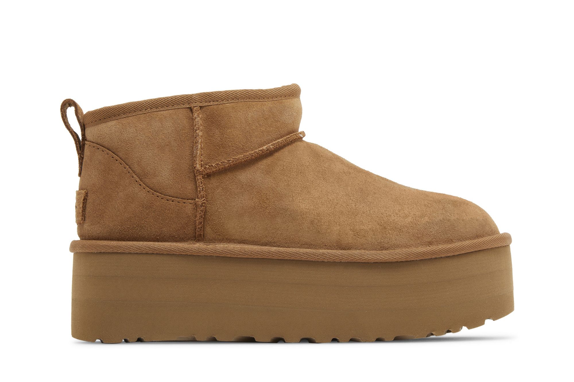 (Women) UGG Classic Ultra Mini Platform Boot Chestnut 1135092-CHE