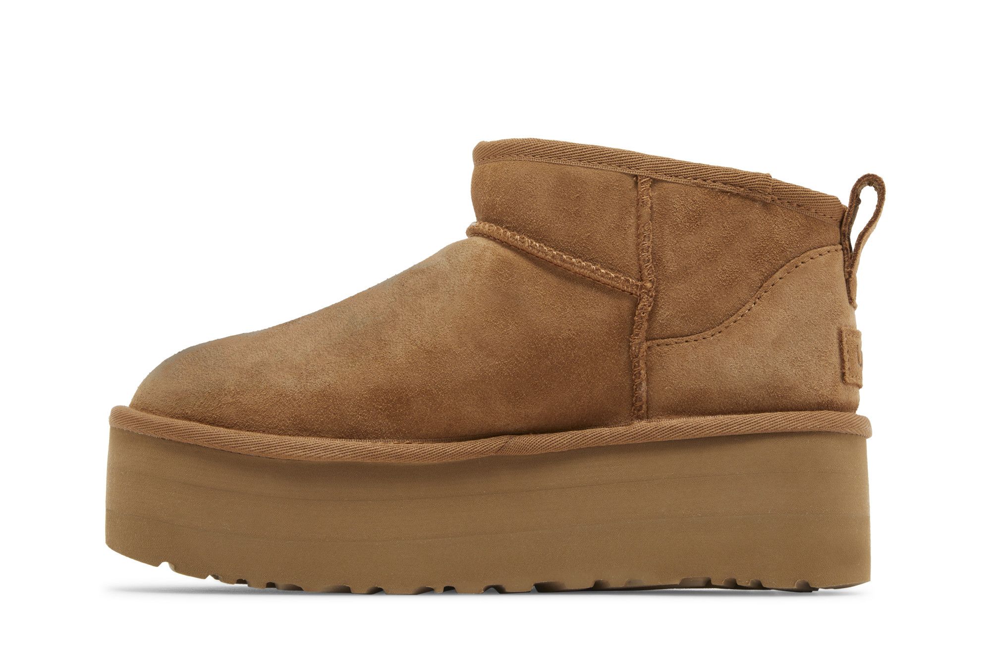 Shop (W) UGG Classique Ultra Mini Plateforme Bottes Marron 1135092-CHE