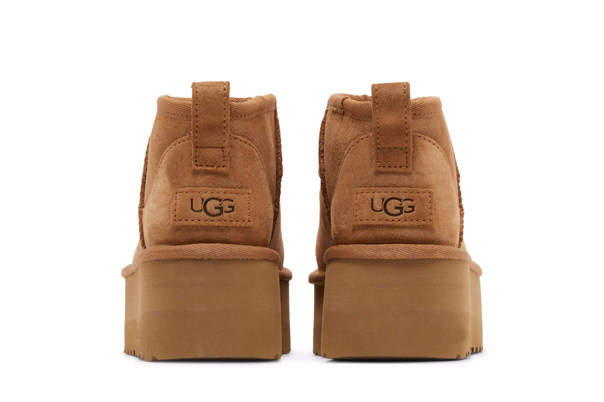 (Women) UGG Classic Ultra Mini Platform Boot Chestnut