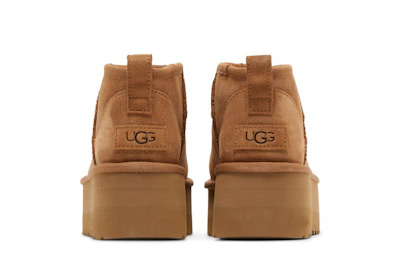(Women) UGG Classic Ultra Mini Platform Boot Chestnut
