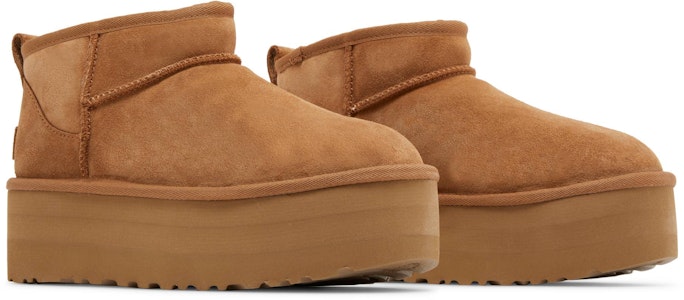 (女性)UGG 經典超迷你厚底靴 栗色 1135092-CHE Cheap (女性)UGG 經典超迷你厚底靴 栗色 1135092-CHE