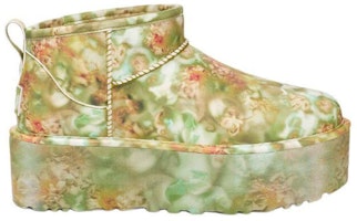 (W) UGG Classic Ultra Mini Plataforma Collina Strada Verde Floral 1170937-GRNF Order (W) UGG Classic Ultra Mini Plataforma Collina Strada Verde Floral 1170937-GRNF