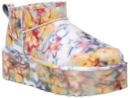 (W) UGG Classic Ultra Mini Platform Boot Collina Strada Biru Muda Bunga 1170171-LLF Shop (W) UGG Classic Ultra Mini Platform Boot Collina Strada Biru Muda Bunga 1170171-LLF