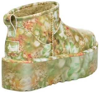 (W) UGG Classic Ultra Mini Platform Boot Collina Strada 绿色花卉 1170937-GRNF Purchase (W) UGG Classic Ultra Mini Platform Boot Collina Strada 绿色花卉 1170937-GRNF