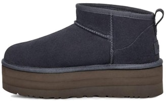 (Women) UGG Classic Ultra Mini Platform Boot Eve Blue 1135092-EVB (Women) UGG Classic Ultra Mini Platform Boot Eve Blue 1135092-EVB