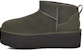 (W) UGG Classic Ultra Mini Platform Boot Forest Night Lelaki/Wanita 1135092-FRSN