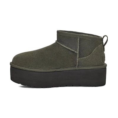 (W) UGG Classic Ultra Mini Platform Boot Forest Night