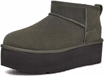 Lookbook (W) UGG Classic Ultra Mini Plateau Boot Forest Night Damen/Herren 1135092-FRSN