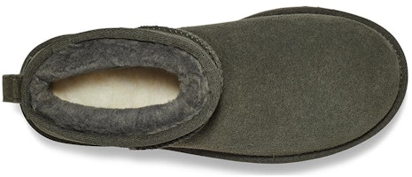 Shop (W) UGG Classic Ultra Mini Plateau Boot Forest Night Damen/Herren 1135092-FRSN