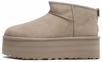 (Women) UGG Classic Ultra Mini Platform Boot Goat 1135092-GOA (Women) UGG Classic Ultra Mini Platform Boot Goat 1135092-GOA