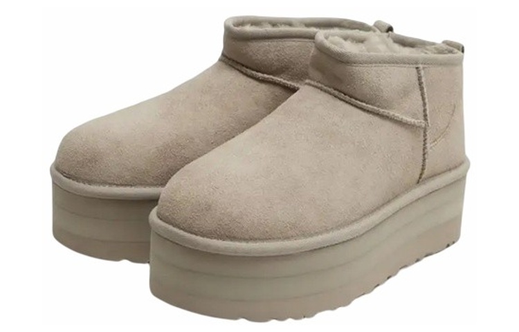 Order (W) UGG クラシック ウルトラミニ プラットフォーム (UGG Classic Ultra Mini Platform) 1135092-GOA