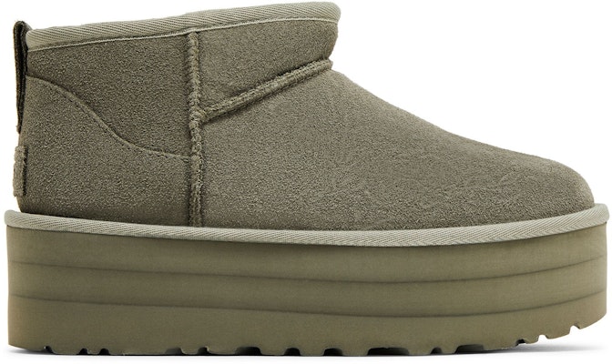 (W) UGG Classic Ultra Mini Platform Boot Moss Green - Kasut But Platform Hijau Lumut 1135092-MSG Buy (W) UGG Classic Ultra Mini Platform Boot Moss Green - Kasut But Platform Hijau Lumut 1135092-MSG
