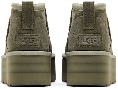 (女款)UGG 經典超短靴厚底苔綠色 1135092-MSG Details for (女款)UGG 經典超短靴厚底苔綠色 1135092-MSG