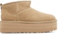 (W) UGG Classic Ultra Mini Platform Boot Mustard Seed - But Mustard Seed 1135092-MDSD