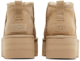 (W) UGG Classic Ultra Mini Plataforma Bota Semilla Mostaza 1135092-MDSD Details for (W) UGG Classic Ultra Mini Plataforma Bota Semilla Mostaza 1135092-MDSD
