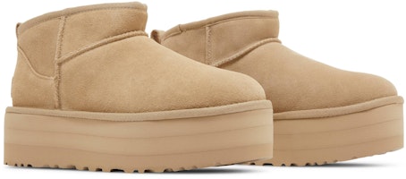 (W) UGG Classic Ultra Mini Plataforma Bota Semilla Mostaza 1135092-MDSD Cheap (W) UGG Classic Ultra Mini Plataforma Bota Semilla Mostaza 1135092-MDSD