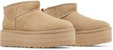 (W) UGG Classic Ultra Mini Platform Boot Mustard Seed - But Mustard Seed 1135092-MDSD