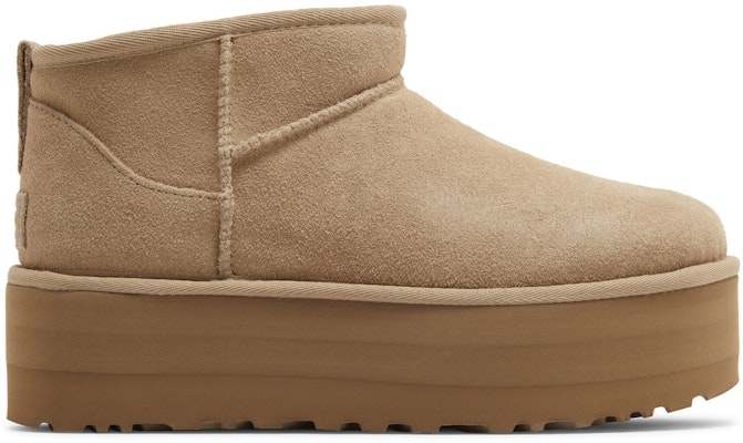 (W) UGG Classic Ultra Mini Platform Boot Sandal Gunung Pasir 1135092-SAN Buy (W) UGG Classic Ultra Mini Platform Boot Sandal Gunung Pasir 1135092-SAN