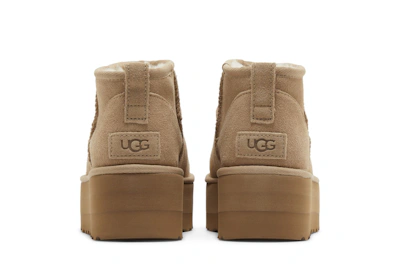 (Women) UGG Classic Ultra Mini Platform Boot Sand