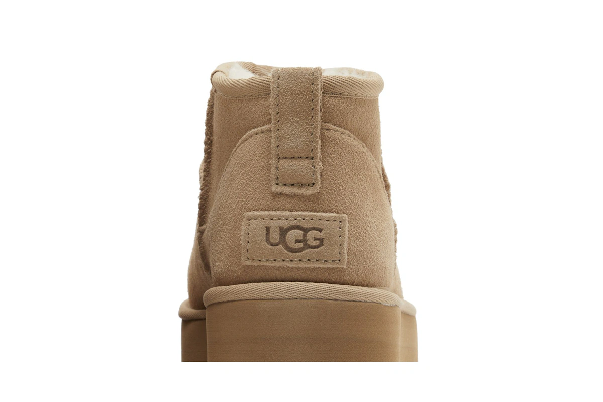 (Women) UGG Classic Ultra Mini Platform Boot Sand