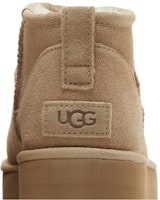 (W) UGGクラシック ウルトラミニ プラットフォーム サンド 1135092-SAN Sizing (W) UGGクラシック ウルトラミニ プラットフォーム サンド 1135092-SAN