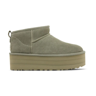 (W) UGG Classic Ultra Mini Platform Boot Shaded Clover