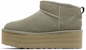 (W) UGG Classic Ultra Mini Platform Boot Shaded Clover - But Ultra Mini Platform Boot 1135092-SDC