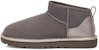 (W) UGG Classic Ultra Mini Shine 'Charcoal' - Arang 1123634-CHRC