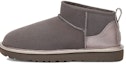 Buy (W) UGG Classic Ultra Mini Shine 'Charcoal' - Arang 1123634-CHRC