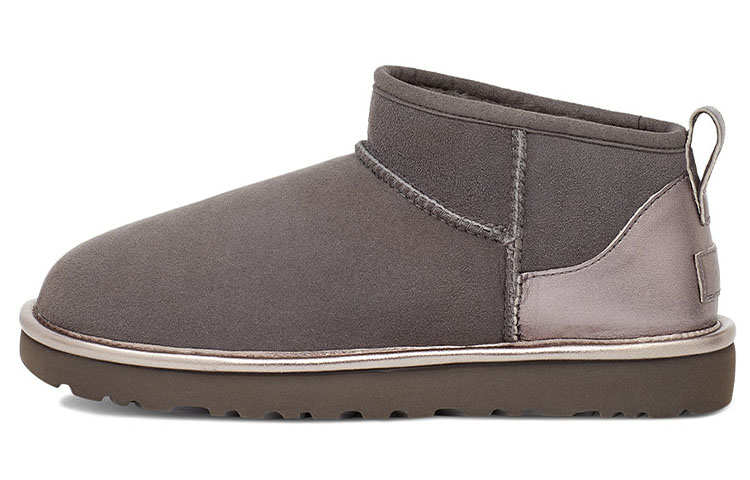 (Women) UGG Classic Ultra Mini Shine 'Charcoal' 1123634-CHRC