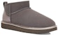 (W) UGG Classic Ultra Mini Shine 'Charcoal' - Arang 1123634-CHRC